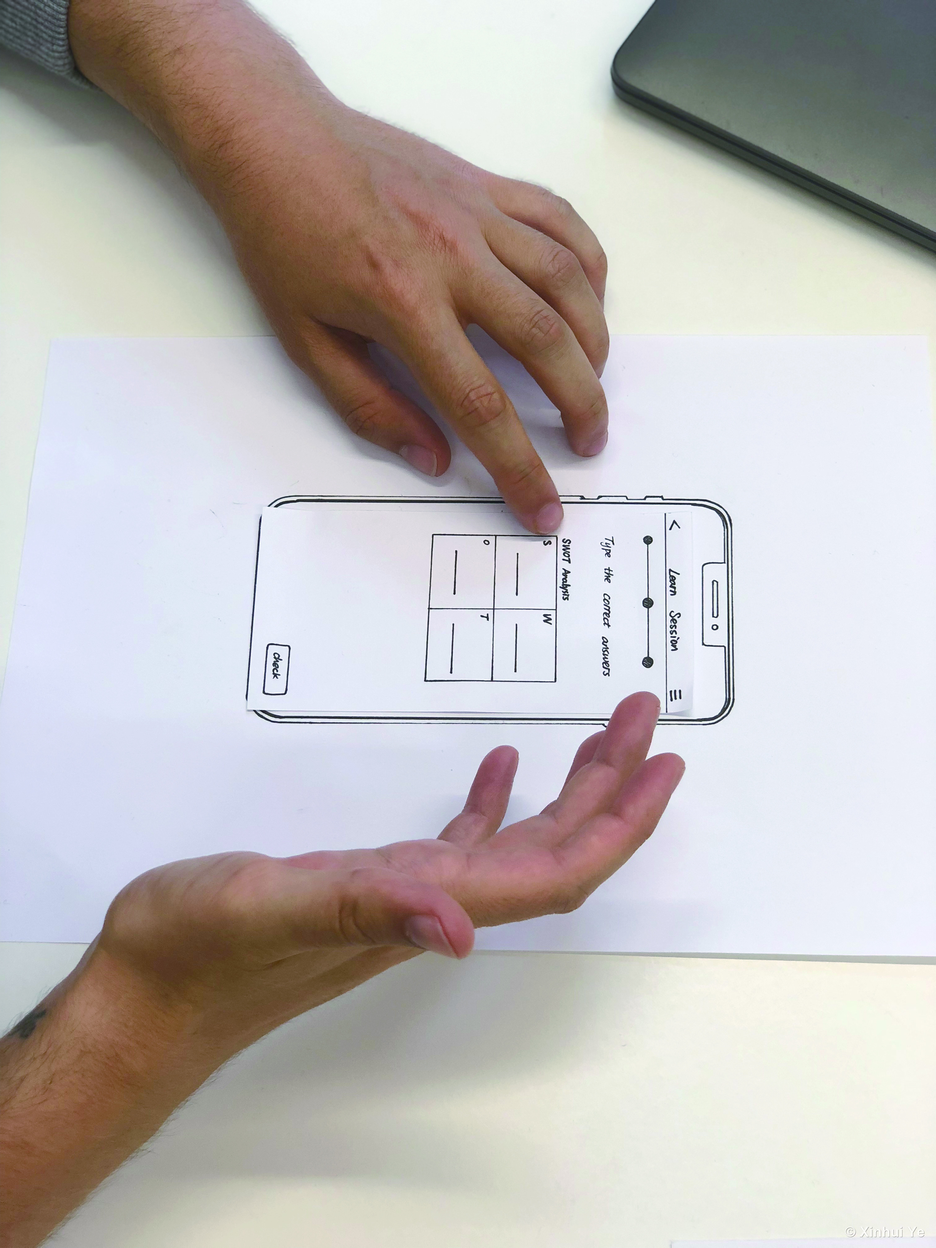AI&U — user testing