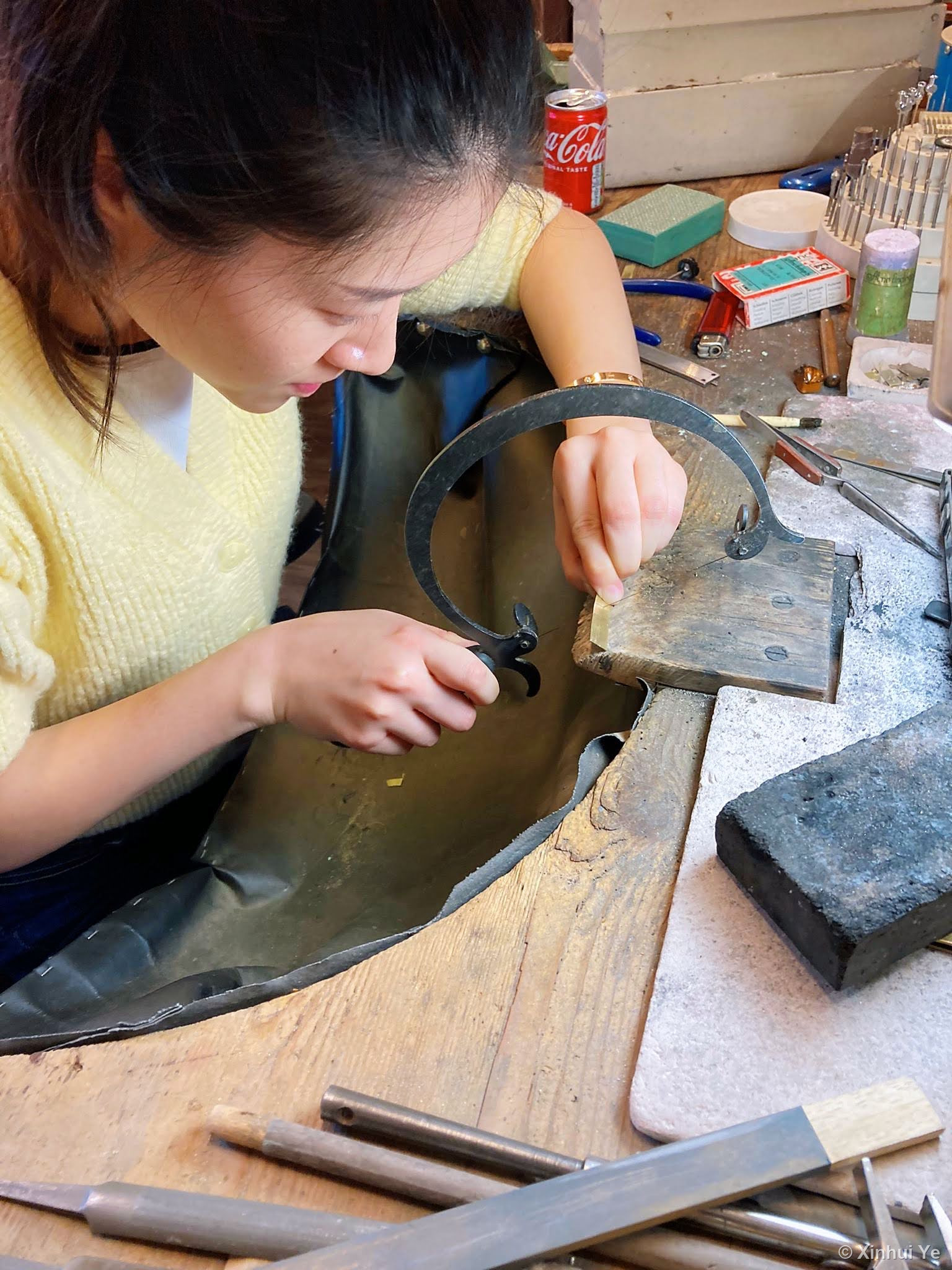 Gold-leaf craft