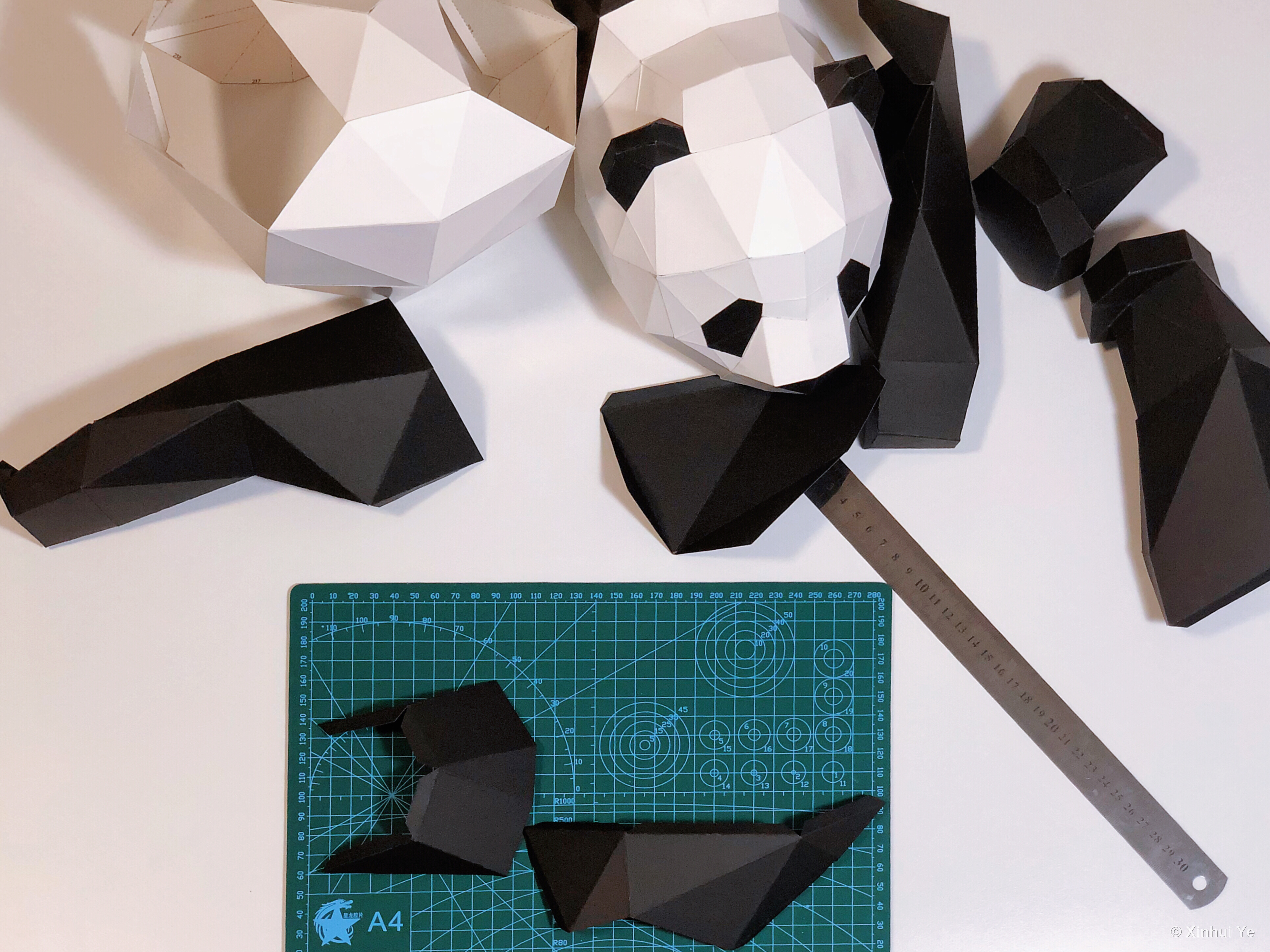 Handmade panda